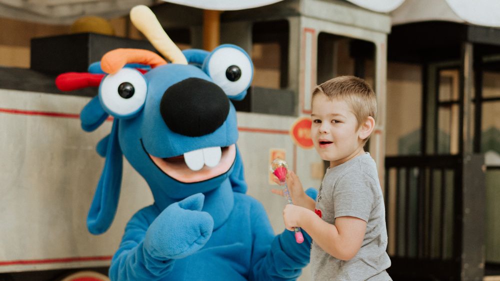 JoJo - das Maskottchen der Tübinger Kinderklinik